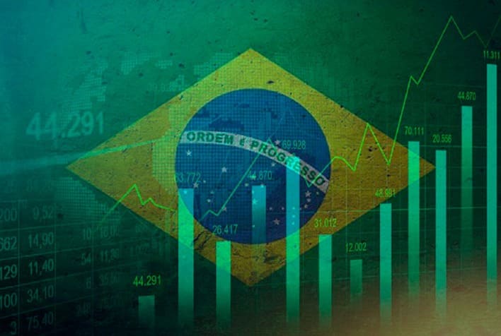 PIB do Brasil cresce mais que o esperado no 2o