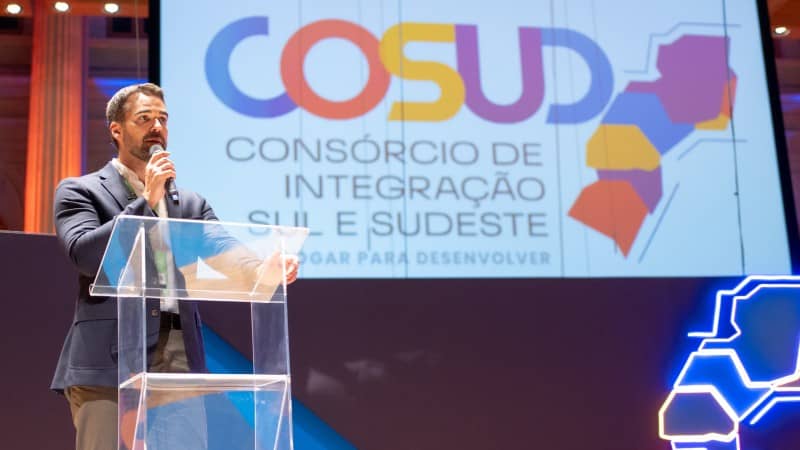 Leite destaca consolidação do Cosud na abertura da edição de São Paulo