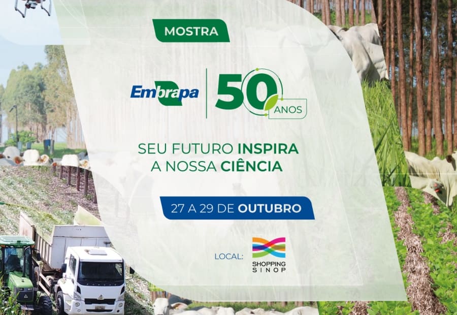 Embrapa vai ao shopping para mostrar presença da pesquisa agropecuária na vida dos brasileiros
