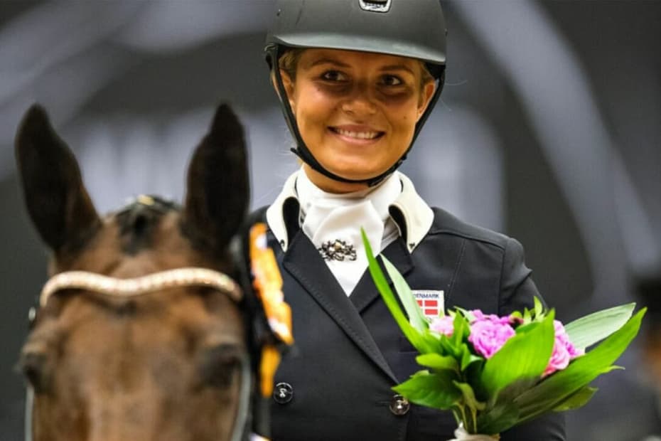 Anna Kasprzak atleta equestre tem uma das maiores fortunas do