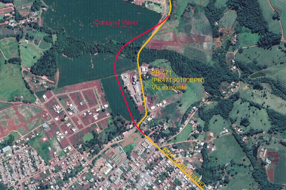 Novo contorno de Três Barras do Paraná vai facilitar acesso ao município
