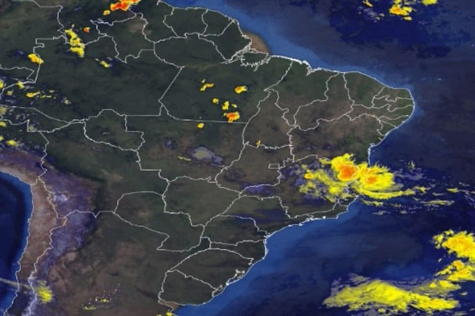 Frente fria da Argentina avança em áreas de pecuária do Brasil