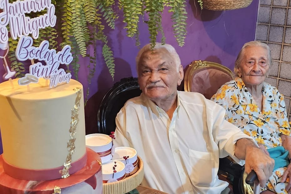 Serra-talhadenses comemoram 70 anos de casados e dão a receita | Farol de Notícias