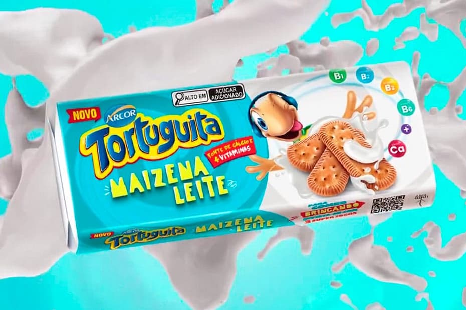 Arcor traz novo biscoito Maizena Tortuguita sabor leite - GKPB