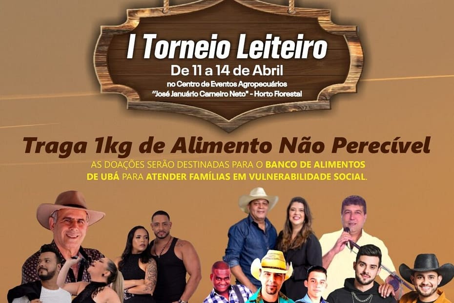 UBÁ> FESTA DO 1º TORNEIRO LEITEIRO COMEÇA NESTA QUINTA-FEIRA – JornalUbaenseonline